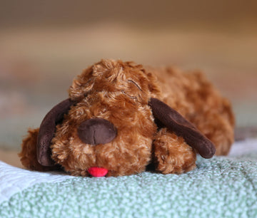 Calming Plush Toy for Comforting New Puppies