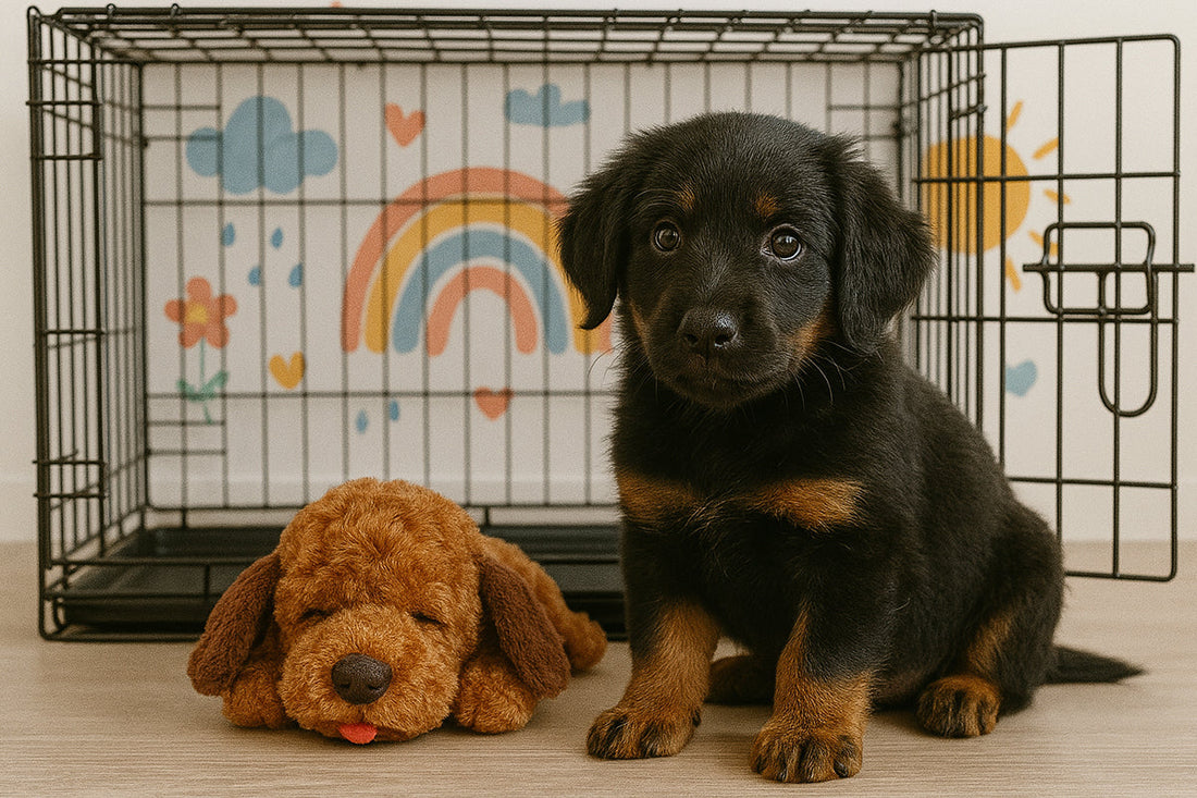 How a Heartbeat Toy for Dogs Can Make Crate Training Easier